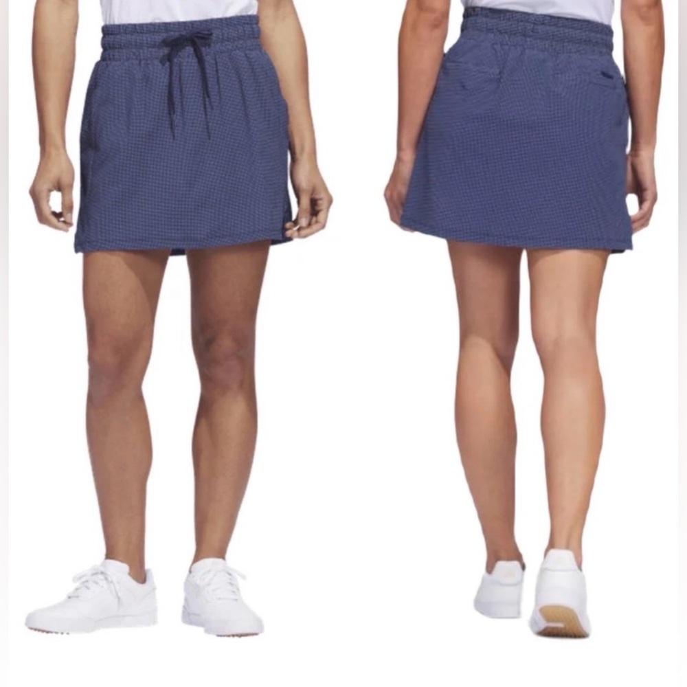 NWT Adidas Seersucker 16 inch Golf Short | Medium | Navy